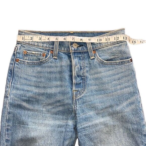 Levi’s High Rise Straight Leg Mom Jeans - 25 - Picture 8 of 9